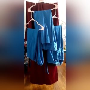 Ladies stretchy scrub pants